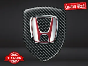 Honda Emblemas Relieve Auto Pro Máximo Resistente Chic